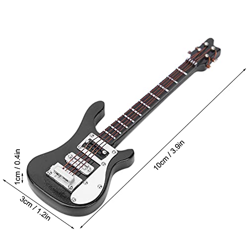 10CM Réplique de Guitare Miniature, Miniature Guitare Ornement en Bois, Mini Instrument de Musique Décor Maison de… - Les Beatles, Paul McCartney, John Lennon, RIngo Starr, George Harrison 10CM Réplique de Guitare Miniature, Miniature Guitare Ornement en Bois, Mini Instrument de Musique Décor Maison de… – Image 4
