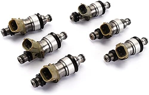 23250-62030 23209-62030 6PCS Fuel Injectors Compatible with Toyot-a 4Runner T100 3.4L ES300 3.0L