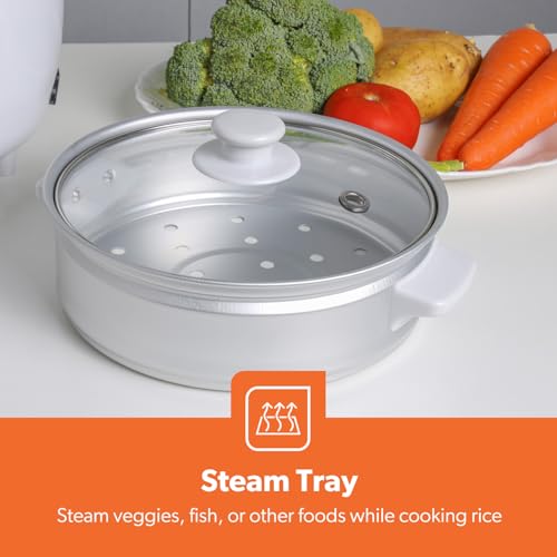 Geepas 1L Rice Cooker & Steamer with Keep Warm Function - Image 3