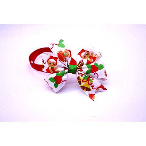 Amazon | クリスマス専用☆ペットトリミングリボン チョーカー