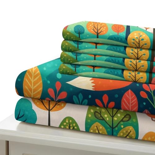 Parure de lit microfibre 220x240 space doodle neon planets 3 pièces - 7