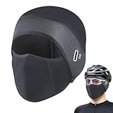 Design de mouvement illimité : ce masque thermique d'hiver pour cyclisme est fabriqué avec des matériaux extensibles et élastiques qui garantissent un mouvement sans restriction, offrant un ajustement confortable sans aucune étouffement, permettant aux cyclistes