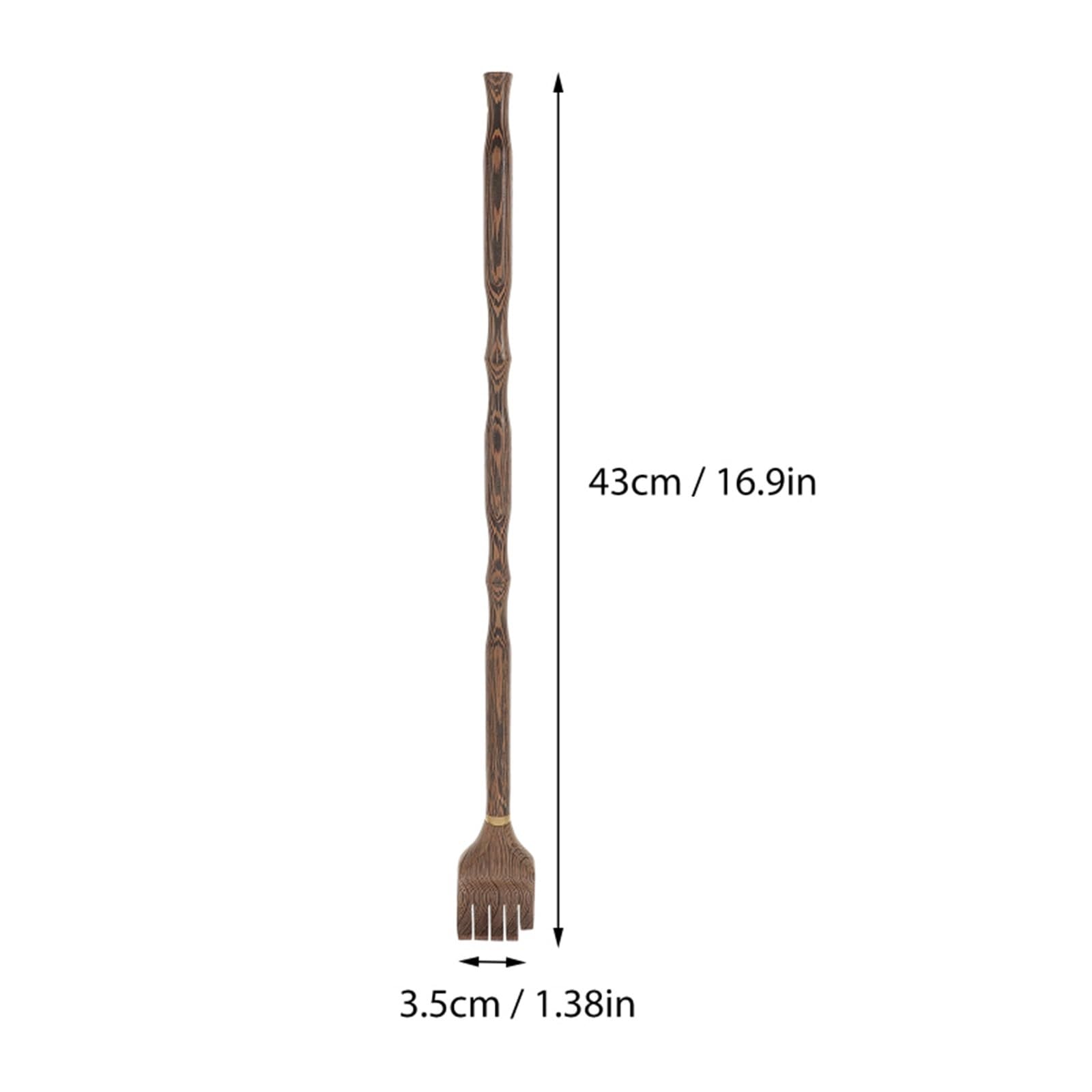 Rascador Trasero Rascador de Espalda de Mano, masajeador Manual de Espalda, rascadores de Espalda extendidos, masajeador de Espalda de Madera, 2 uds.
