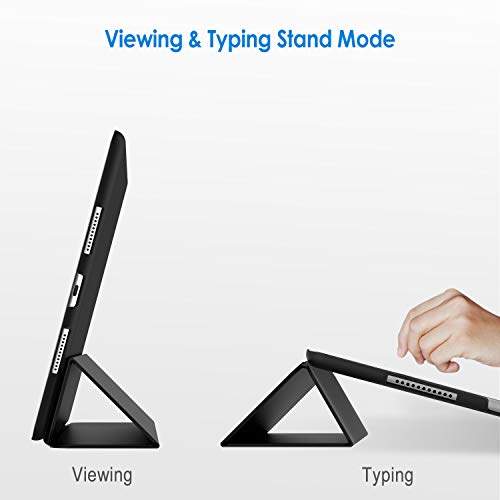 JETech Case for iPad Air 3 (10.5-inch 2019) and iPad Pro 10.5, Auto Wake/Sleep,    Black