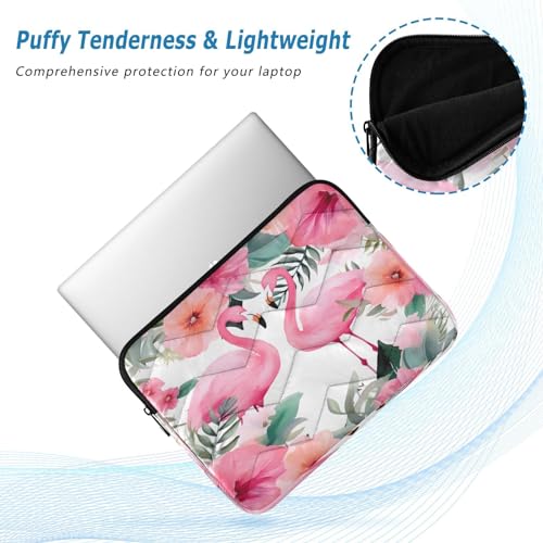 Funda para portátil 13-14 pulgadas Flowers Flamingo miniatura 5