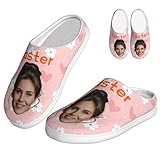 Tallas de pantuflas personalizadas: Estas pantuflas con foto son unisex y están disponibles en siete tallas: Mujer 5-5.5 (tallas 35-36), 6-7 (tallas 37-38) y 8-9 (tallas 39-40); Hombre 7-7.5, Mujer 9-10 (tallas 40-41); Tallas 8.5-9.5 para hombre, 11-11.5 para mujer (tallas 42-43); 10-11 para hombre (tallas 44-45) y 12-13 (tallas 46-47). Antes de realizar su pedido, revise atentamente la tabla de tallas en la imagen para seleccionar la talla adecuada.
