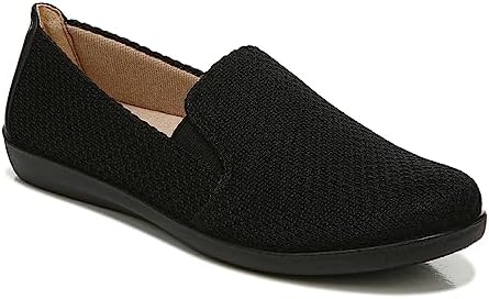 LifeStride Womens Next Level Sneaker, True Black, 9.5 Wide US Review | Image 3