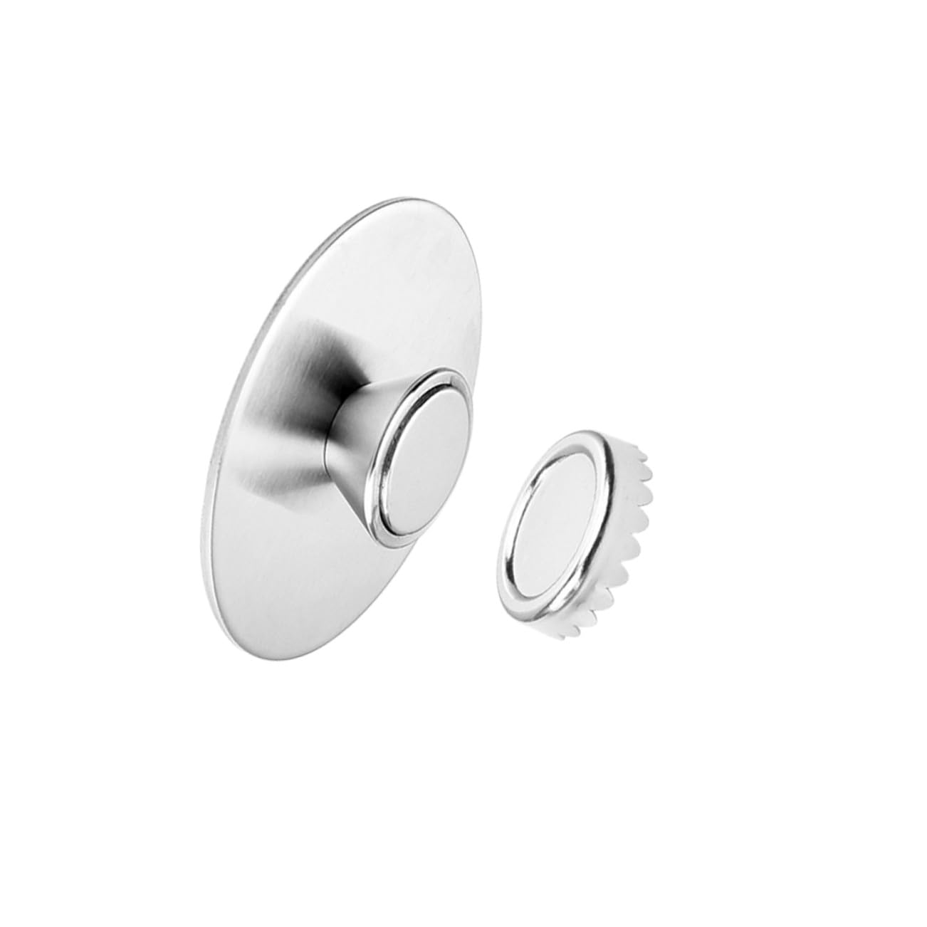 Cabilock 6stücke Magnetischer Seifenhalter Wandmontierte Seifenablage Mit Wasserableitung Elegantes Design Für Badezimmer Installieren Inkl Zubehör rutschfest Und Stabil