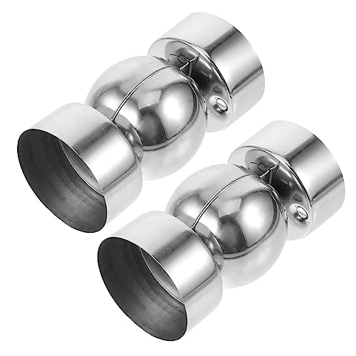 Conector de barandilla redondo regulable SHINEOFI para accesorios de pasamanos 2
