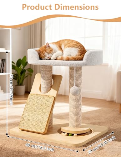 Simcat Árbol para Gatos Interior Grande con Rascador miniatura 2