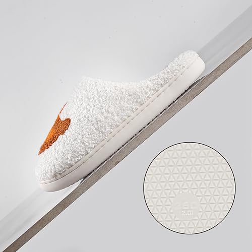 Image of Women's Men's Cute Frog Slippers Fuzzy Memory Foam Kawaii Cartoon Animal Slippers Winter Warm Fluffy Shoes