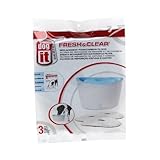 Dogit Design Carbon Replacement Foam Filter Cartridge for Dogit Design Fresh & Clear Fountain - 3-Pack by Dogit