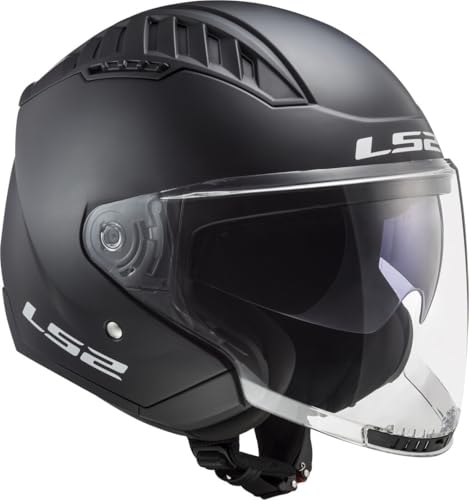 Casco jet LS2 Copter II Solid contra el calor en moto urbana 3