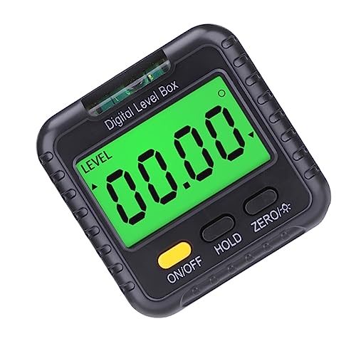 HOLIDYOYO Digital Level Box Electronic Bubble Level and Magnetic Angle Finder for Accurate Measurements Carpentry Construction and Masonry Battery Operated with Auto Shutdown