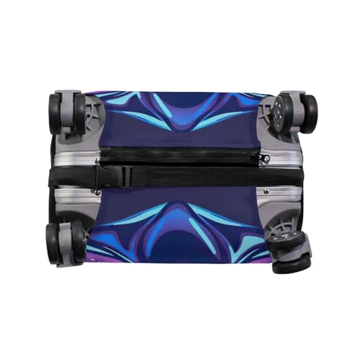 Alien Luggage Cover for Suitcase, Elastic Travel Protector with Zipper, Washable Anti-Scratch Dustproof Luggage Sleeve Fits 22-24 Inch4