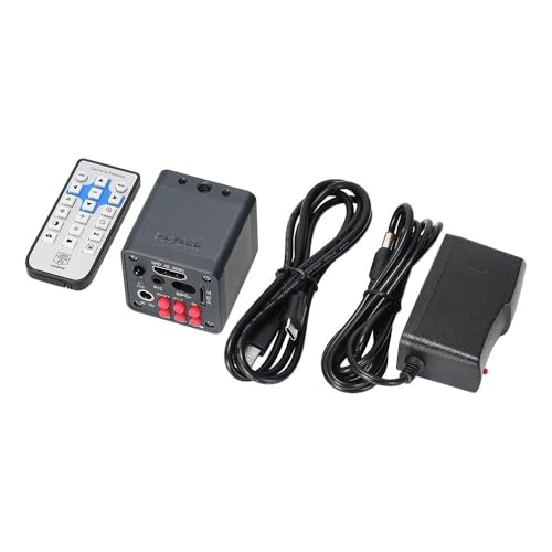 Microscope 4K Digital Microscope IMX334 Sensor HDMI USB Type-C 3.0 1080P 60FPS Industrial Electronic Camera for Phone Repair Soldering(Grey)