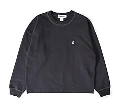 Amazon | [ジムフレックス] ロゴ刺繍 ロンT GY-C0389 HWJ 長袖T