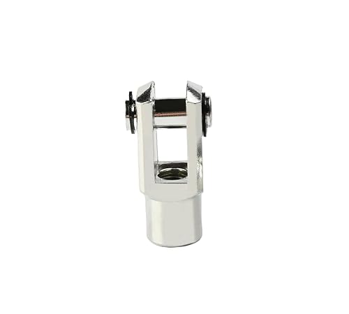 Miniatura 5 de Aicosineg 2 unids Cilindro Clevis Y Junta M10 Hembra Rosca Y Conector 2.05 in Longitud Cilindro de Aire Rod Cilindro Cilindro de Cilindro Neumático