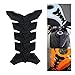 YAKUN tankdeckel Aufkleber Für Kawasaki. Ninja 650r ER6F ER6N VE-RS-YS W800 SE Z750S 3D Motorradzubehör Gas Kraftstofftank Pad Aufkleber (Color : Black)