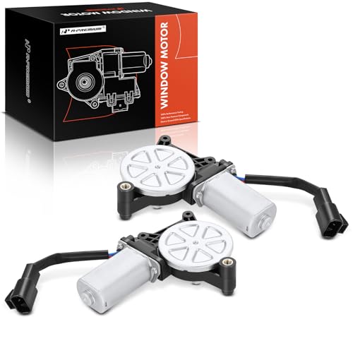 A-Premium Left and Right Window Lift Motors Compatible with Chevrolet Silverado, Suburban, Avalanche, Tahoe & GMC Sierra 1500 2500, Yukon & Cadillac Escalade ESV EXT & Pontiac Grand Prix, 2-PC Set