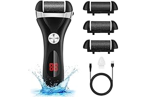 Pureradian Electric Rechargeable Pedicure Foot File: A Podiatrist-Approved Solution for Silky-Smooth Heels