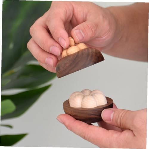 Difusor aromático eléctrico de madera KOMBIUDA diseño mangostán miniatura 5