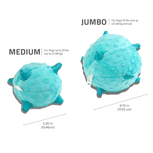 Pelota mordible mediana para perros con aroma a mantequilla de maní miniatura 6