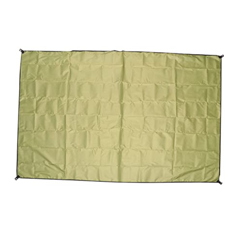 NAMOARLY 150x210cm Oxford Cloth Mat Waterproof Picnic Blanket Camping Pad Raincoat Baby Pet Pad Large Size Outdoor Mat with Hooks Easy to Carry Perfect for Hiking Camping (Army Green)