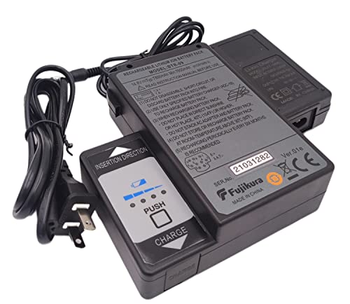 BATTEMALL 14.8V 7800mAh Li-ion BTR-09 Battery for Fujikura Sumitomo FSM-80S 70R 61S Fusion Splicer (Battery with Charger)