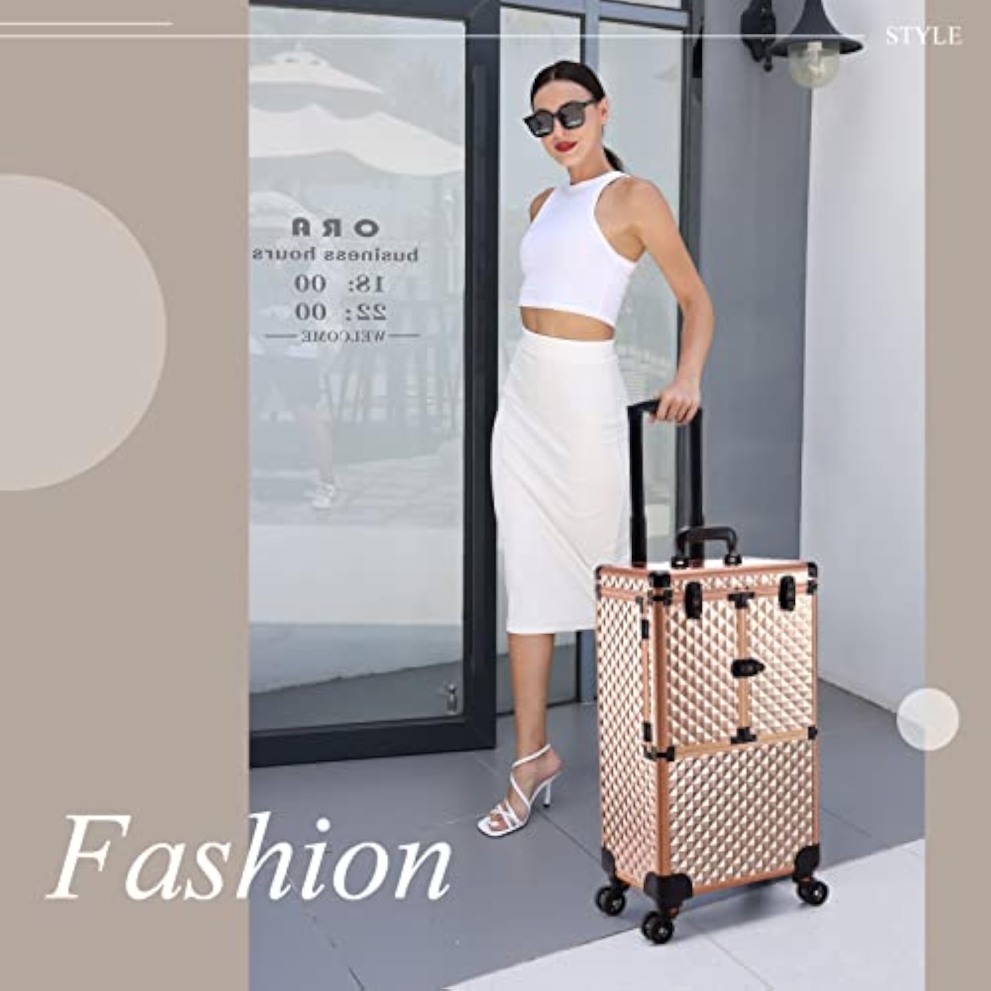 Multi-functional Professional Makeup Artist Train Case