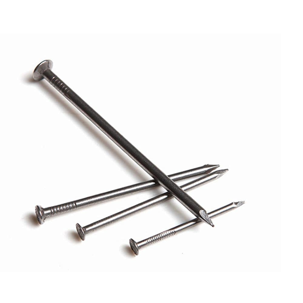 Clavos de ferretería, clavos de acero para ladrillos, Clavos, de hierro, Carpintería, Losas madera, acero, 0,5 kg-70 mm(70mm)