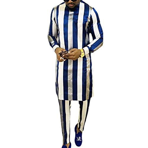 Tenue Africaine Homme Manches Longues pour Look Ethnique Chic et Confortable