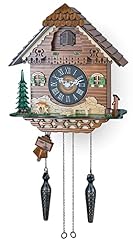 TIMEGEAR Cuckoo Wall Clock with Night Mode, Quartz Movement and Swinging Pendulum (The Farm) TIMEGEAR Cuckoo Wall Clock with Night Mode, Quartz Movement and Swinging Pendulum (The Farm) review