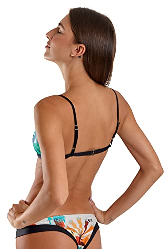 TOP NEW JOY TROPICAL MESS,BLUEMAN,ADULTO FEMININO,TROPICAL MESS,P
