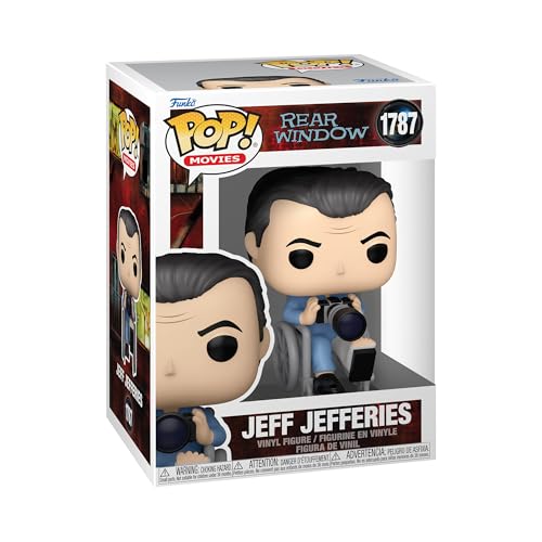 Funko Pop! Movies: Rear Window - L.B. Jeff Jefferies​ Jeff Jefferies - Figura de Vinilo Coleccionable - Idea de Regalo - Mercancia Oficial - Juguetes para Niños y Adultos - Movies Fans
