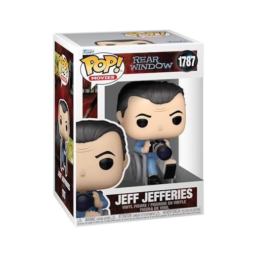 Funko Pop! Movies: Rear Window - L.B. Jeff Jefferies​ Jeff Jefferies - Figura de Vinilo Coleccionable - Idea de Regalo - Mercancia Oficial - Juguetes para Niños y Adultos - Movies Fans