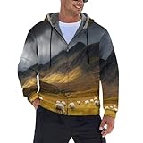 Design Classique et Fonctionnel: Cette veste à capuche pour homme combine chaleur, confort et style intemporel. La capuche ajustable par cordon et les poignets ainsi que l’ourlet côtelés assurent un excellent effet coupe-vent, idéal pour les journées fraîches. Deux poches latérales pratiques permettent de garder les mains au chaud et d’y ranger facilement téléphone, clés ou petits objets – parfaite pour les activités extérieures comme pour le quotidien