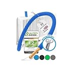 THE ORIGINAL Radiator Cleaner Brush 115cm I Flexible Scratch-Free Radiator Brush I Washable Radiator Cleaning Brush I Radiator Duster Brushes Long Thin Fits 99% of Gridded & Non-Gridded Radiators