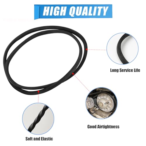 Image of Belt Box Seal Drive Clutch Cover Gasket Clutch Cover Seal Gasket | Compatible with Polaris ACE RZR 1000 XP 900 S Ranger 900 1000, Outer Clutch Cover Seal