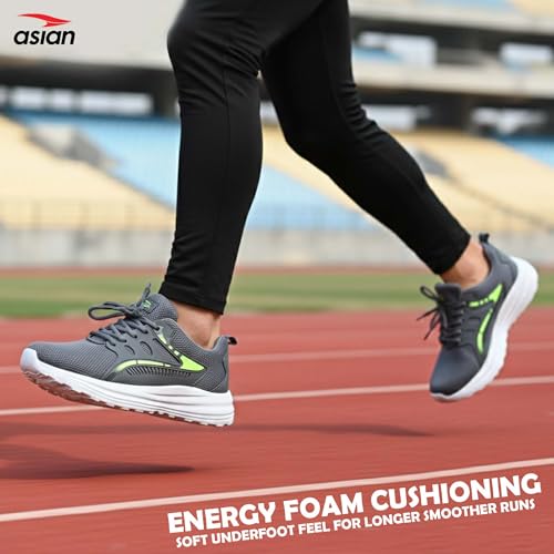 Image of ASIAN Toofan-01 Men's Running Shoes | Lightweight Cushioned Sole, Durable Upper, Anti-Slip Grip, Daily Comfortable Shoes