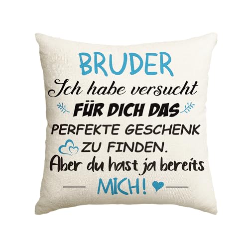 Artoid Mode Geschenk Für Bruder Kissenbezug, 45x45 cm Beste Bruder...