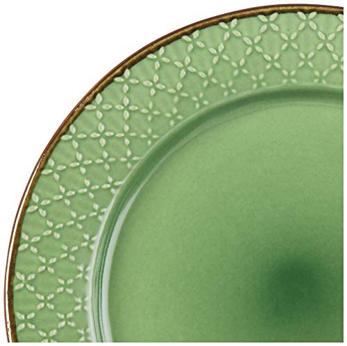 Pfaltzgraff French Lace Dinnerware Set, 16 Piece, Green #TOP5