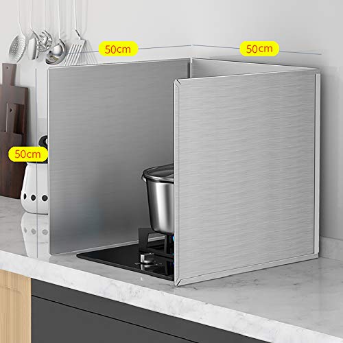 Crédence pliable de cuisine pour éliminer la corvée des projections de graisse
