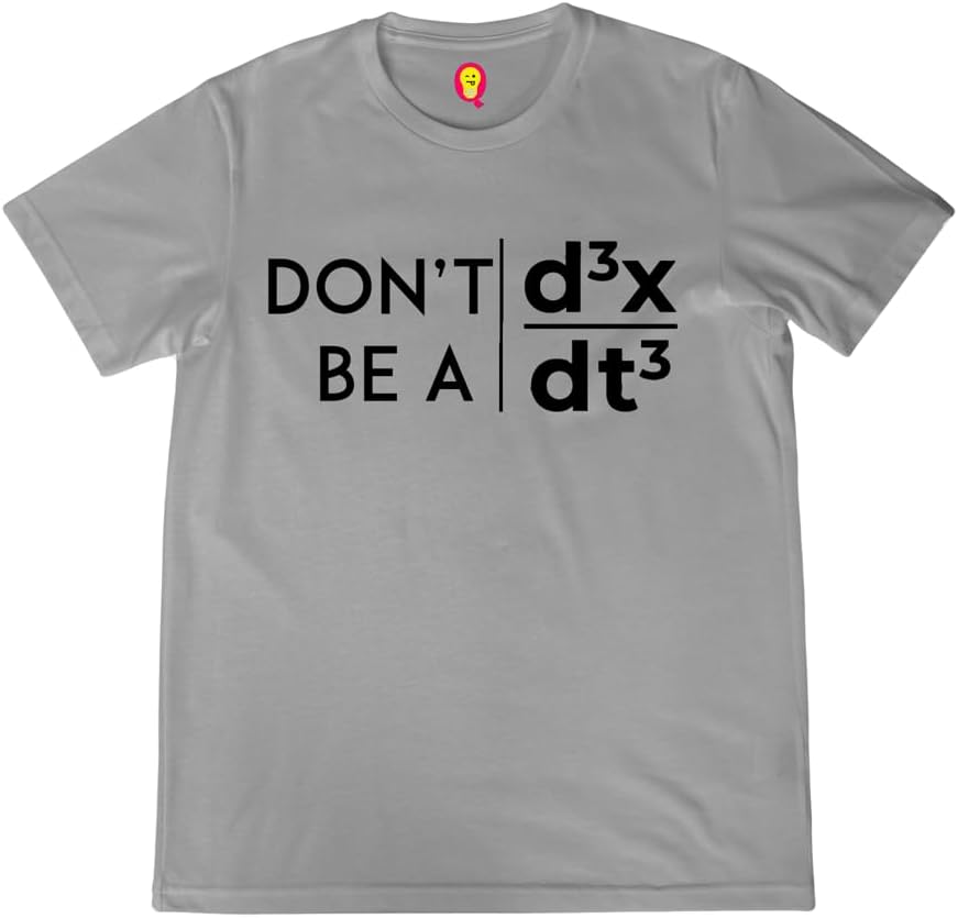 QuirkipediaDon't Be a Jerk Math Science, Nerd, Geeky summer-22 Mens TShirts HalfSleeve, S