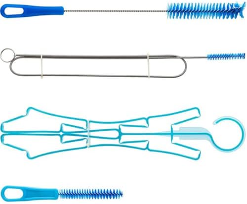 Reusable Water Bladder Cleaning Brush Set with Stainless Steel Tube Spring Brush, Multi-Function Wear-Resistant Household Tube Cleaner for Hydration Packs and Water Bottles image 4