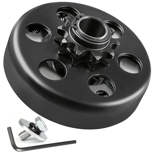 LotFancy Go Kart Clutch 3/4 Bore 10T for #40/#41/#420 Chain Predator 212 Centrifugal Clutch 10 Tooth for Minibike Fun Kart and Compatible 2-6.5 HP Engines