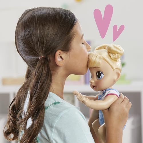 Baby Alive Crawl 'n Play Harper Hugs Electronic Crawling Baby Doll Set, Blonde Hair, Kids Toys for Girls & Boys 3 Years & Up, 10.75 Inches by Baby Alive - Image 8