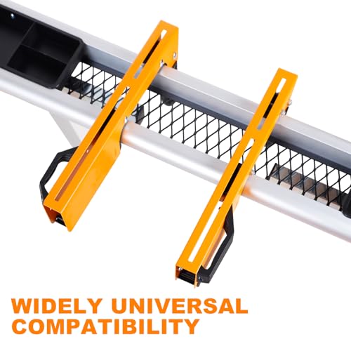 Portable Miter Saw Stand with 6.75 in Wheels 330 lbs Load Capacity Heavy Duty Universal Mitre Saw Stand Tool Storage Trays WK-MS080