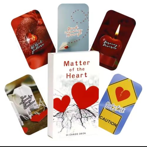 Matter of the Heart �S�̖��I���N���J�[�h 54���f�b�L�A�|�P�b�g�T�C�Y 10cm×6cm×1cm [���s�A���i]