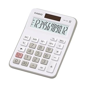 Casio MX-12 Desk Calculator 12-digit Display